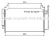 AVA QUALITY COOLING MZA5240D Condenser, air conditioning